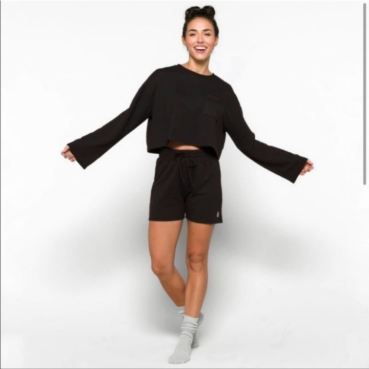 Free People Movement Sunny Set Black NWT