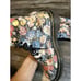 RARE VTG Dr. Martens Dark Floral Lace Up Eyelet Boot Women S Us 5 UK 3