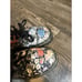 RARE VTG Dr. Martens Dark Floral Lace Up Eyelet Boot Women S Us 5 UK 3
