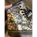 RARE VTG Dr. Martens Dark Floral Lace Up Eyelet Boot Women S Us 5 UK 3