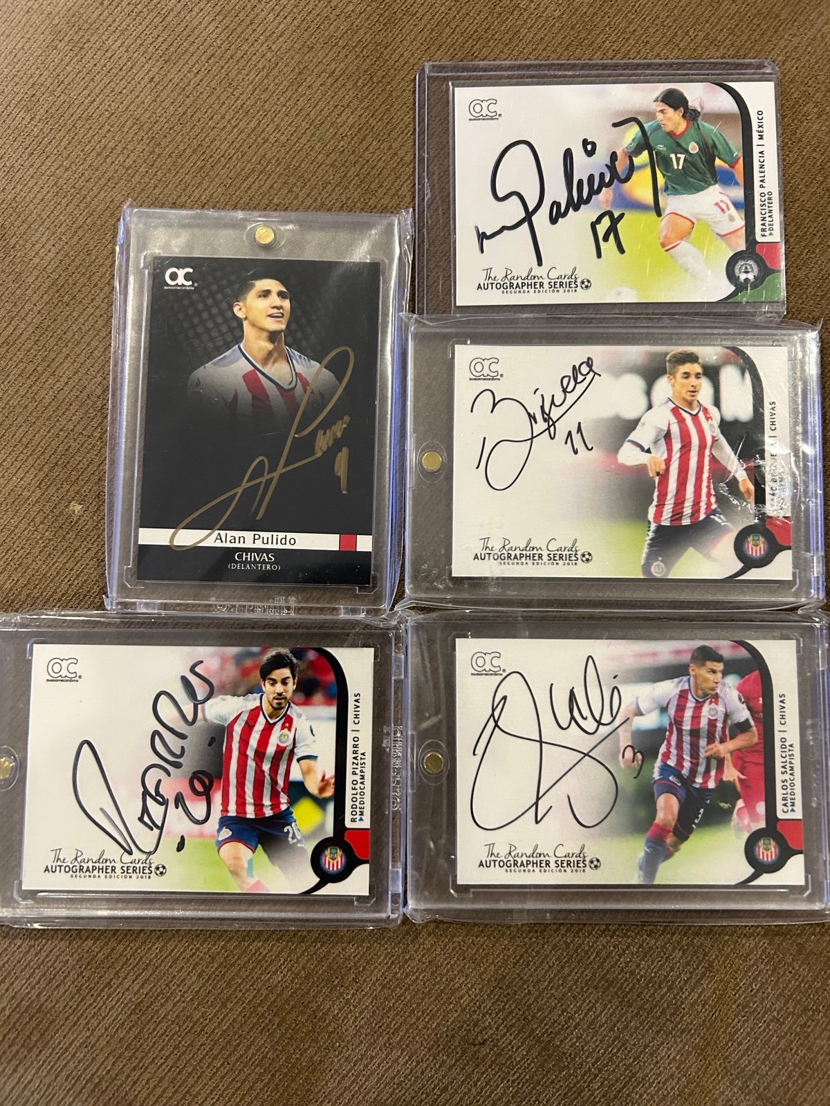 Lot Mexico #5 autographed