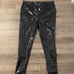 Faux leather leggings