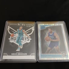 Miles Bridges Noir Optic Prizm Shock Lot /99