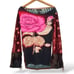 Rare Custo Barcelona Rose Knit Sweater Y2K