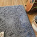 4x6 Rugs for Bedroom, Grey, Fluffy Shaggy Soft Area Rug,