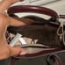 Michael Kors Mercer Extra Small Shopper Crossbody Bag Phone case Oxblood