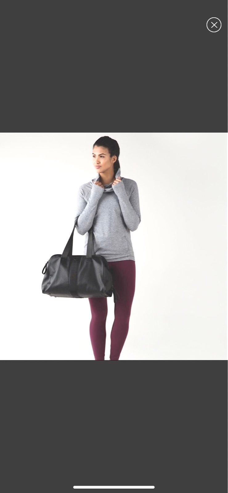 Lululemon Make A Move Long Sleeve in Heathered Battleship 2 Stay warm and cozy o