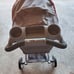stroller and baby carrier
