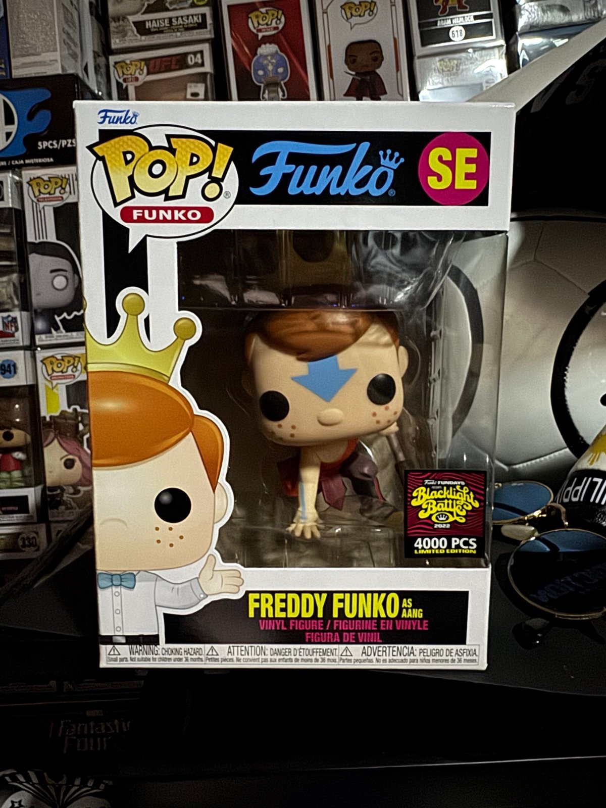 Freddy as aang funko pop