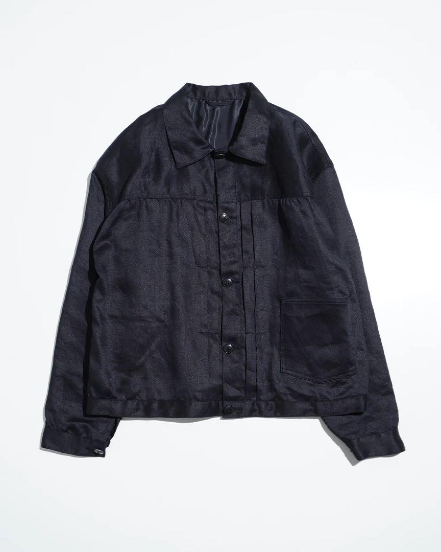 KAPTAIN SUNSHINE Linen Tracker Jacket