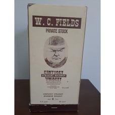 Vintage W.C. Fields Private Decanter Kentucky Straight Bourbon Whiskey 86 Proof