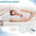Orthopedic Contour Memory Foam Pillow Cervical Bed Pillow for Pain Relief