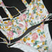 Victoria's Secret 36DD,36DDD BIKINI S bottom WHITE yellow LEMON FULL COVERAGE