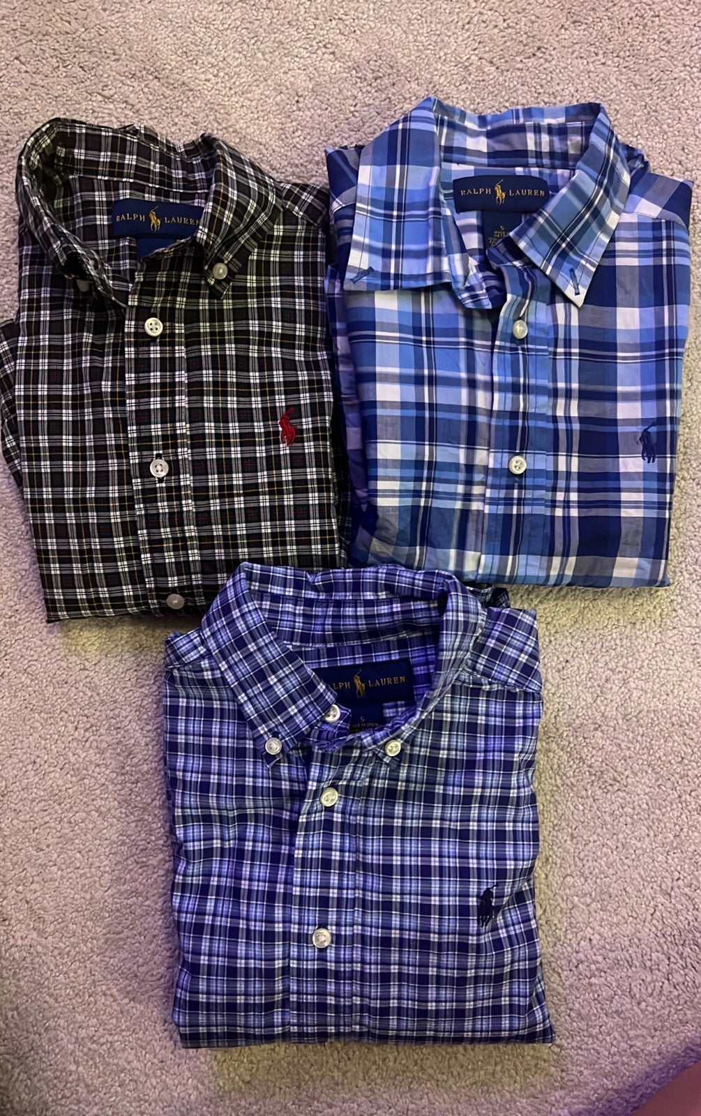 Boys polo Ralph Lauren size 5 button downs