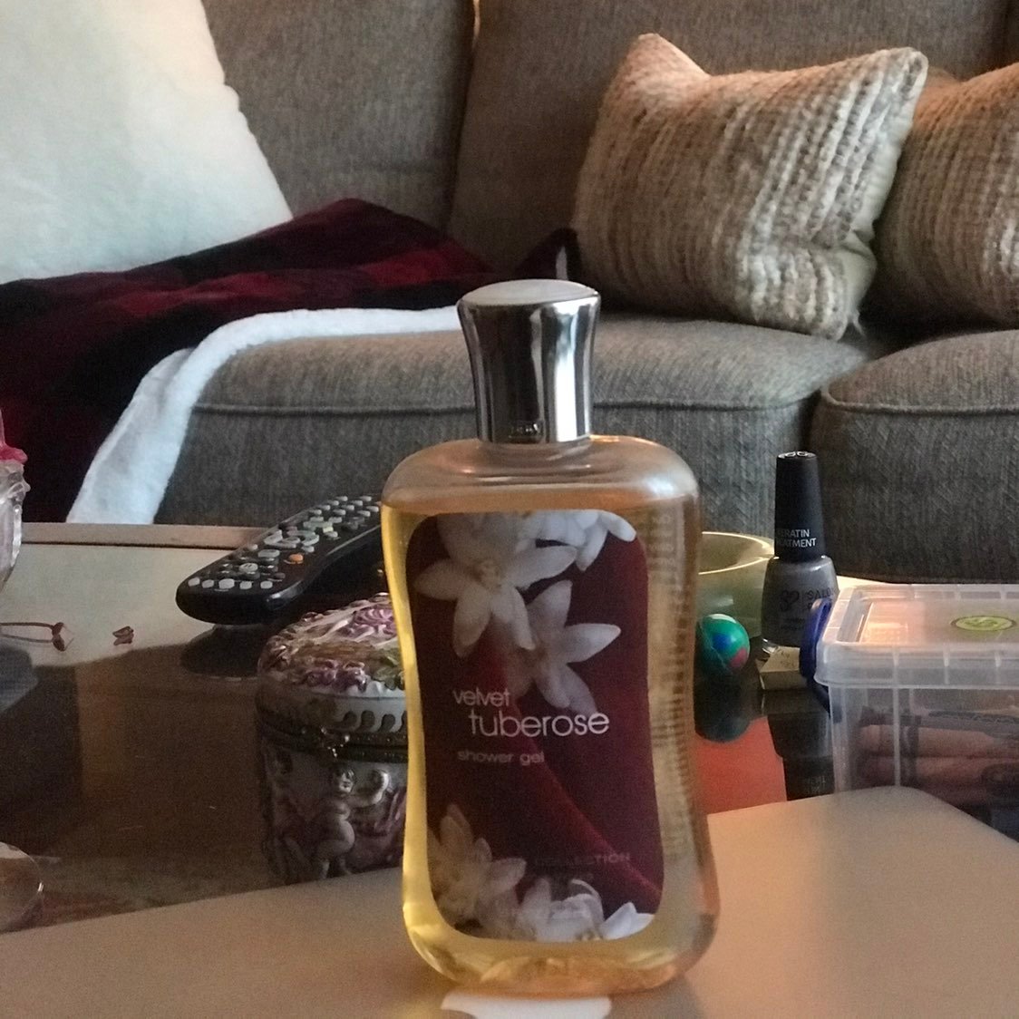 Bath and Body Works Velvet Tuberose Shower Gel 10 fl oz