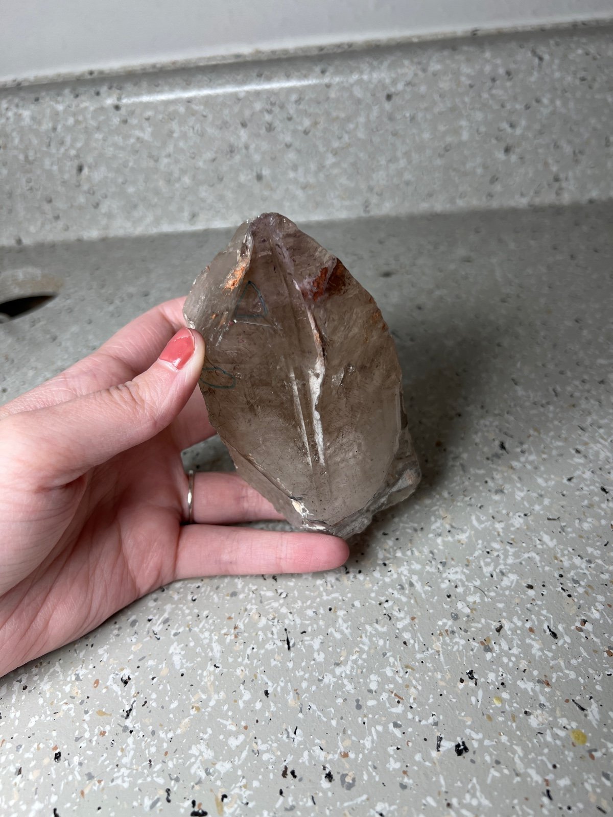 Enhydro Quartz with Multiple Moving Bubbles