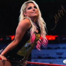 WWE NXT Alexa Bliss Autographed Signed 8x10 Photo JSA Authentication