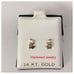 14k Real Yellow Gold Kitty Kitten Cat