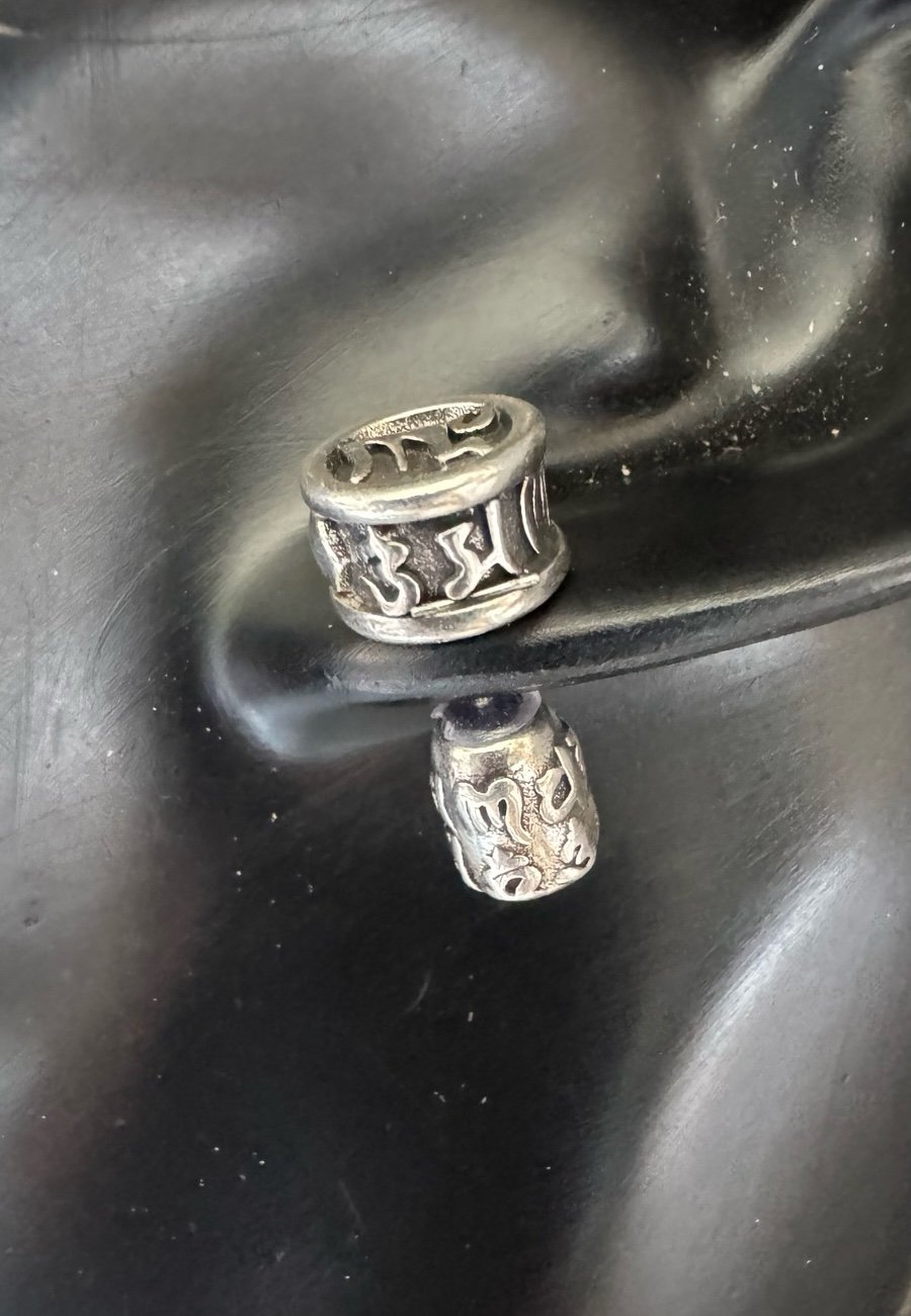 Tibetan design earrings