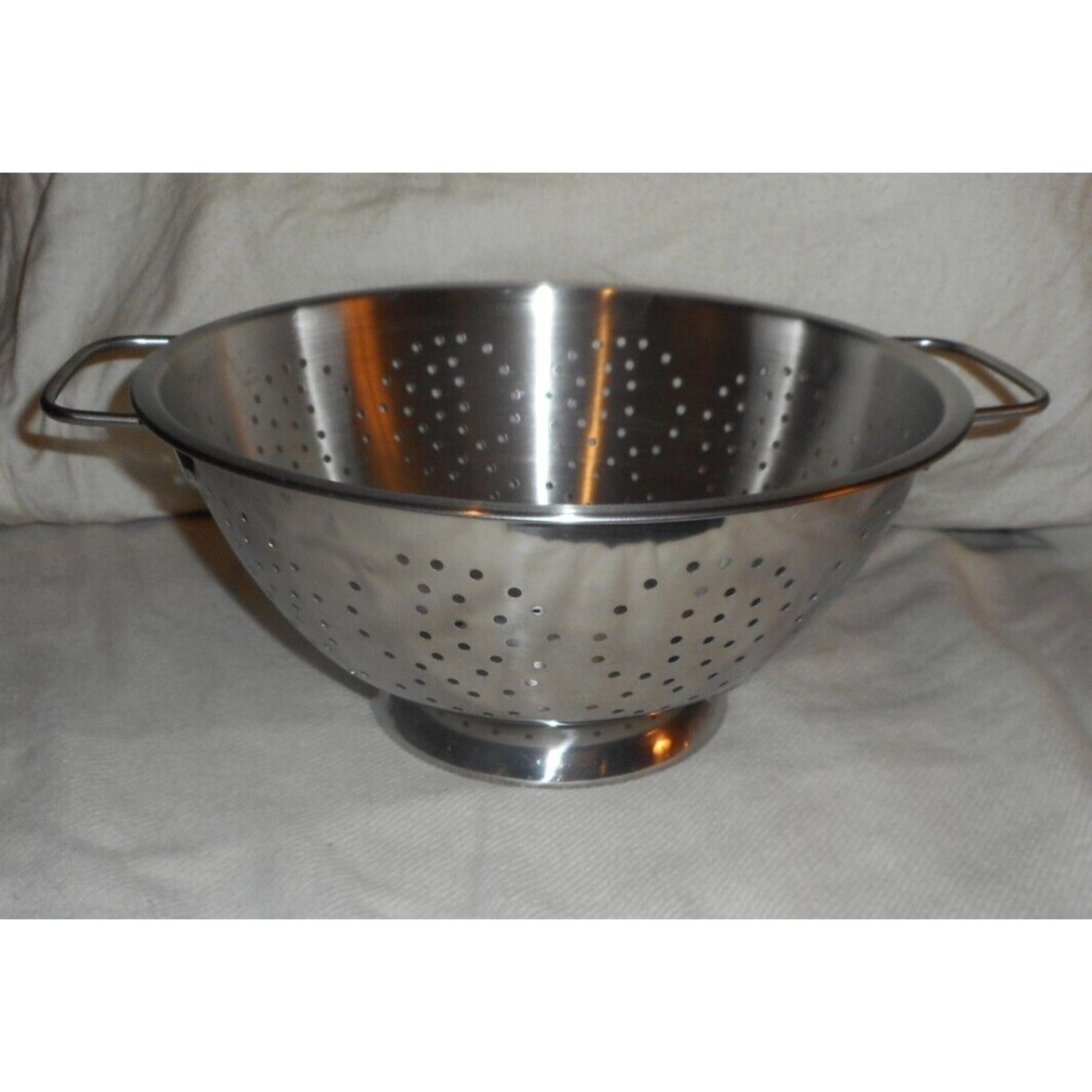 Farberware Pedestal Colander Strainer #786 Stainless Steel 5 quart