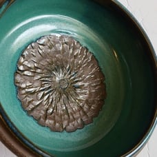 Pottery vintage bowl by Martz