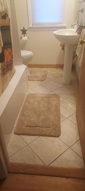 Bathroom Rug Set Beige, Soft Bath Rug Set 2 Piece Set, Toilet Mat U-Shaped