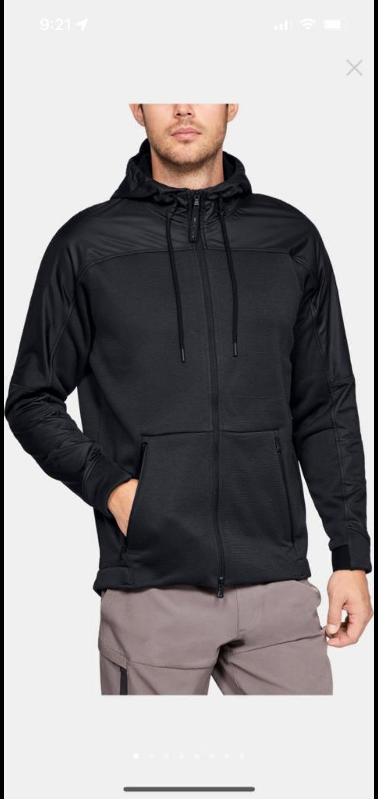 Mens UA jacket for Jamesdadon