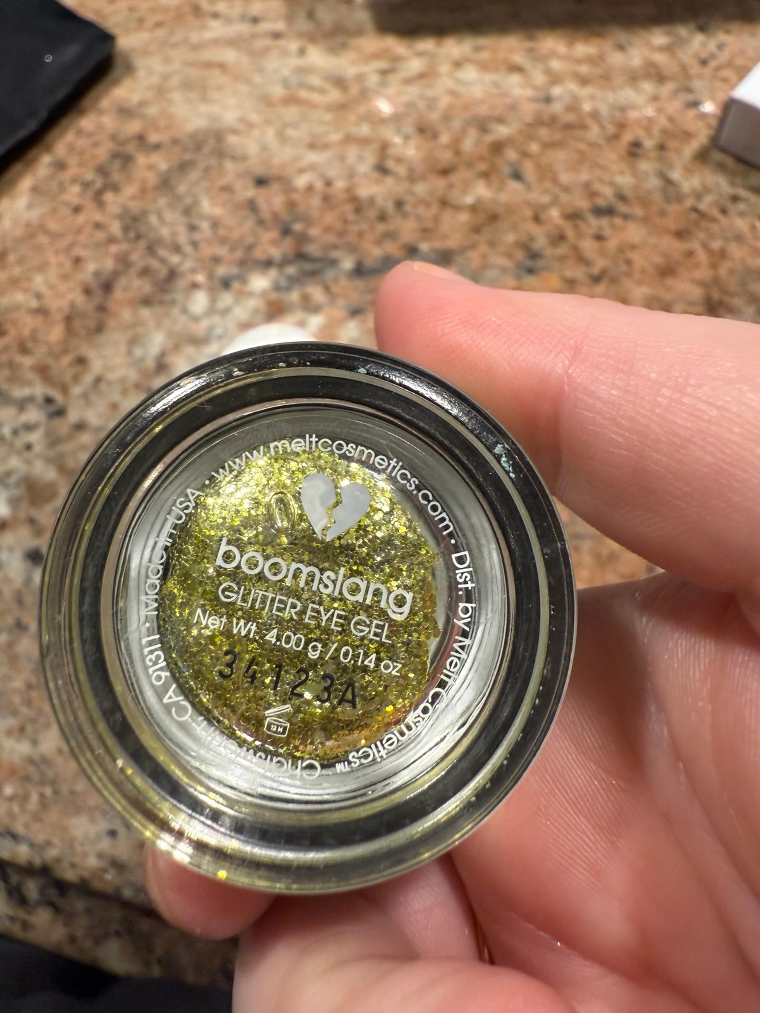 Melt cosmetics x bailey sarian boomslang glitter eye gel