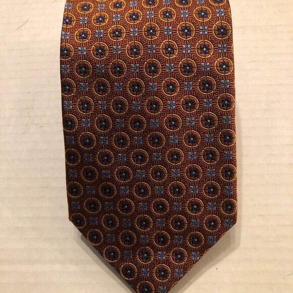jos.a.bank men's new silk tie 3 3/4 X 60