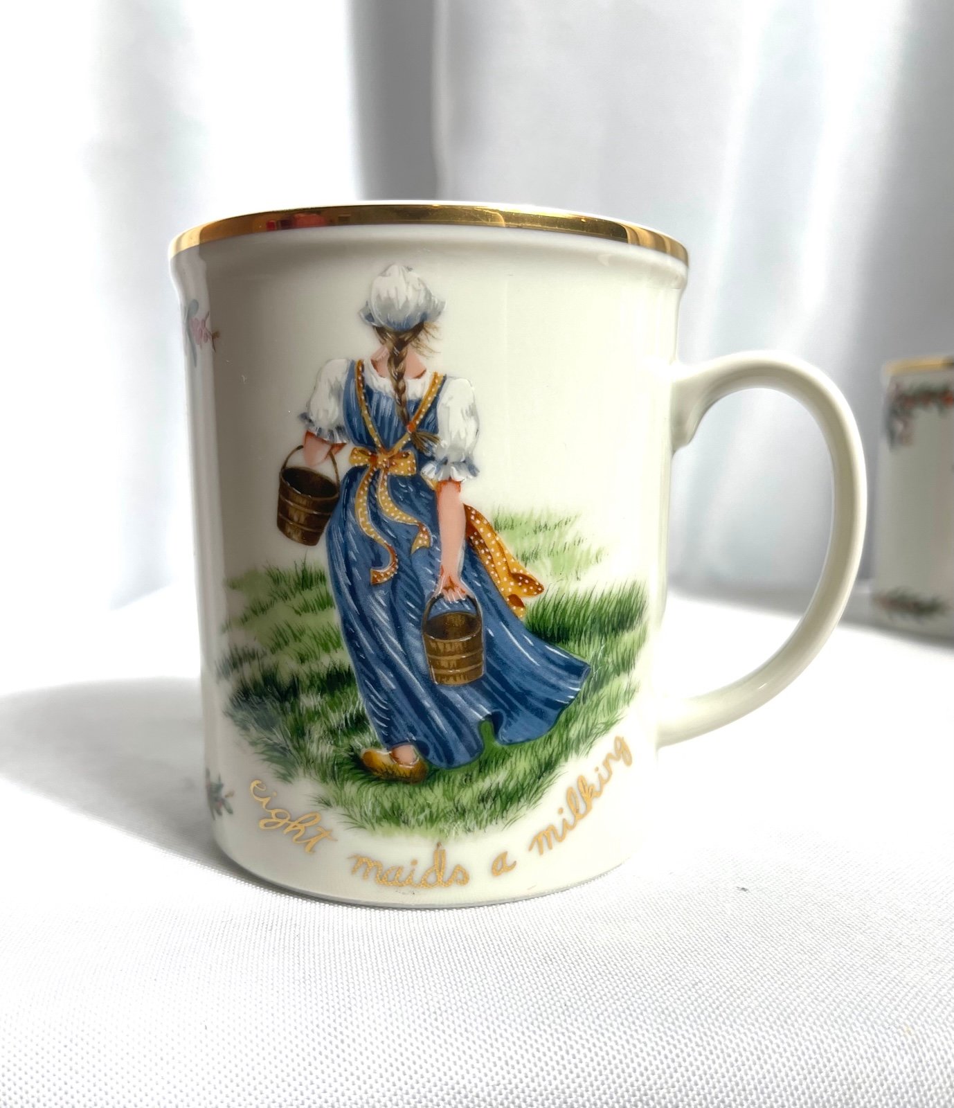 D賞＆E賞 セット Royal Gallery All The Days of Christmas Japan 1993 Macy
