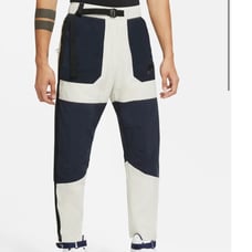 Nike Men's Woven Pants Insulating Elastic Waistband Loose Fit Cotton Size M