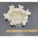 1987 Holland Mold CIrcle of Pigs Creamy White Ceramic Planter Farmhouse Decor