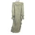 WeWoreWhat Women's Green and White Dress. Size Medium. NWT!