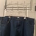 Harbor Bay Men's Big & Tall Rugged Loose Fit Blue Jeans w Pockets Size 48x34