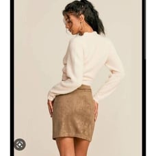 Aritzia Sunday Best Lyra Corduroy Mini Skirt