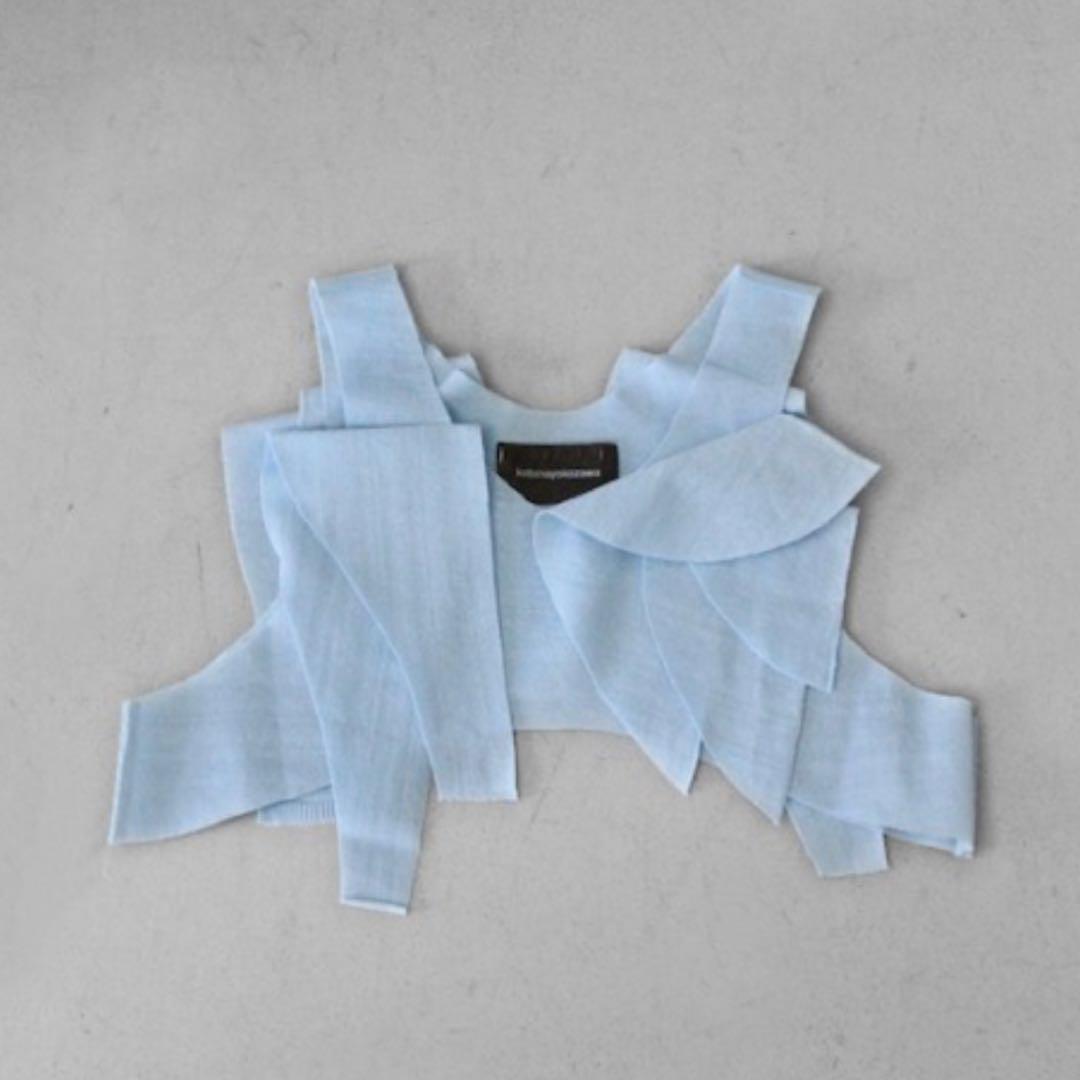 kotohayokozawa(コトハヨコザワ)のCutting Short Knit MINTの