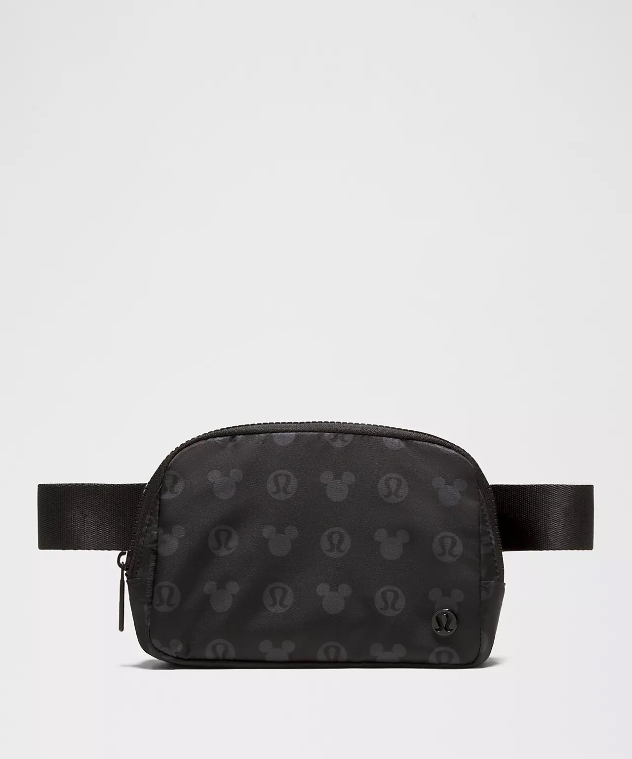 Disney x Lululemon Everywhere Belt Bag Mickey Mouse and Logo in Black