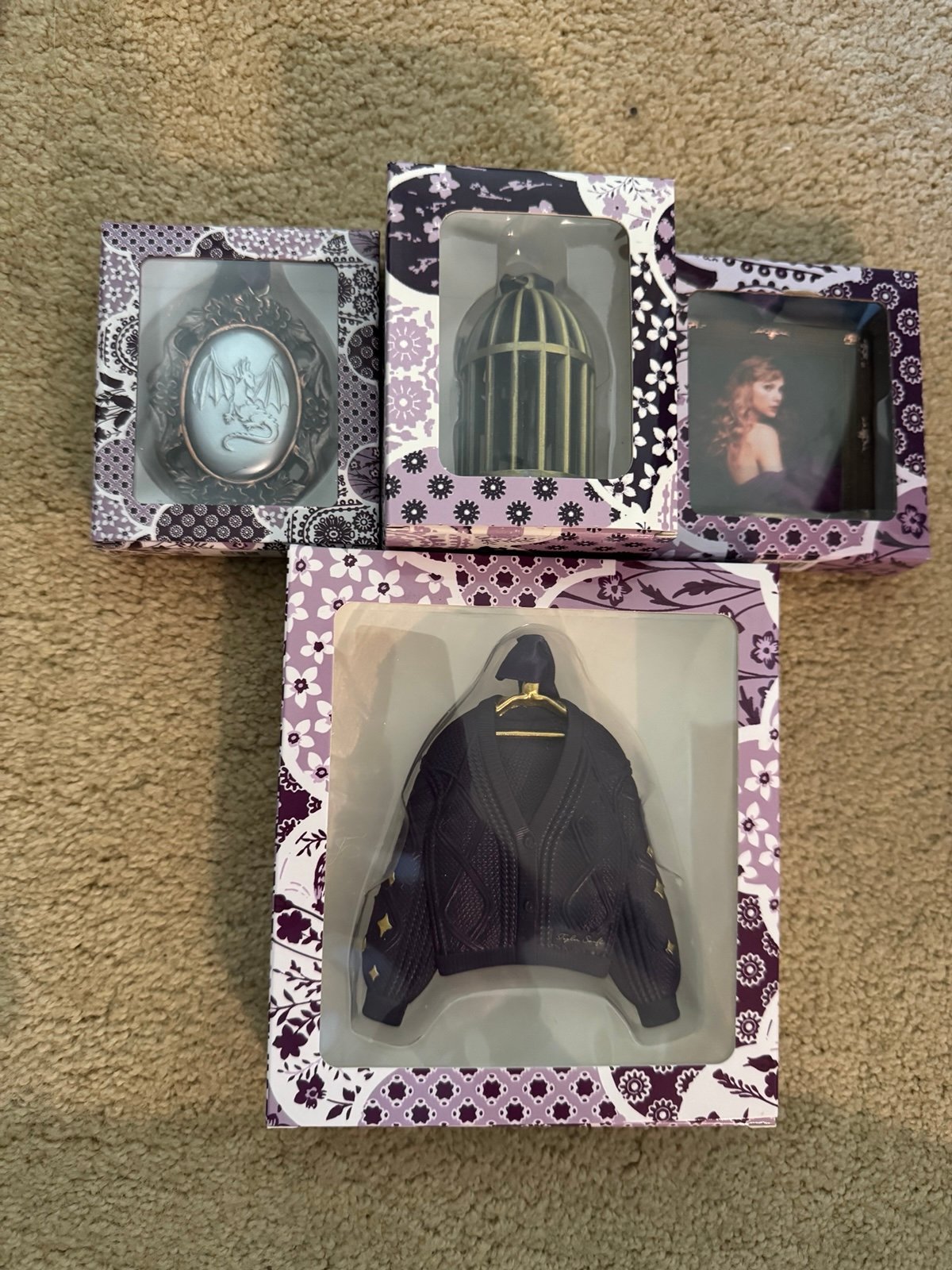 Speak Now Taylor Swift ornament bundle
