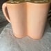 NEW Martha Stewart Pink Heart Cappuccino Coffee Latte Viral Food Stool