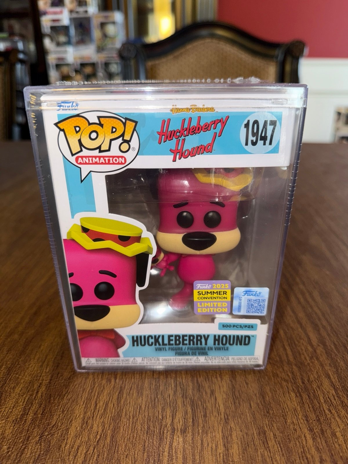 Huckleberry Hound Pink Funko Pop SDCC 2025 Shared 500 PCs Exclusive 1947