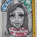 Make Me Beautiful charcoal drawing