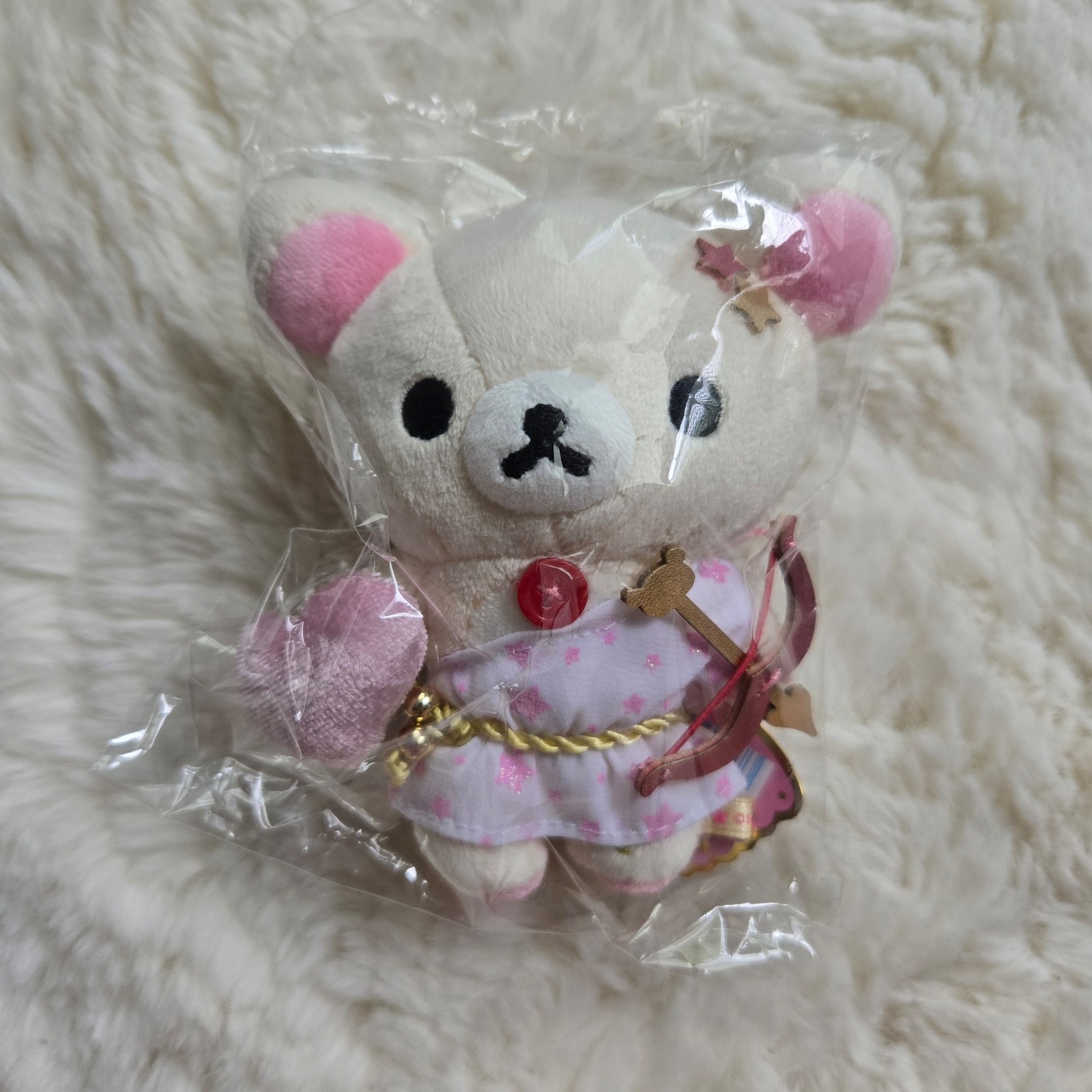 san-x korilakkuma sagittarius zodiac keychain plush