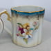 Antique RS Suhl Tea Coffee Set Cup Pot JP15045 Hand Painted Floral Made in Japan