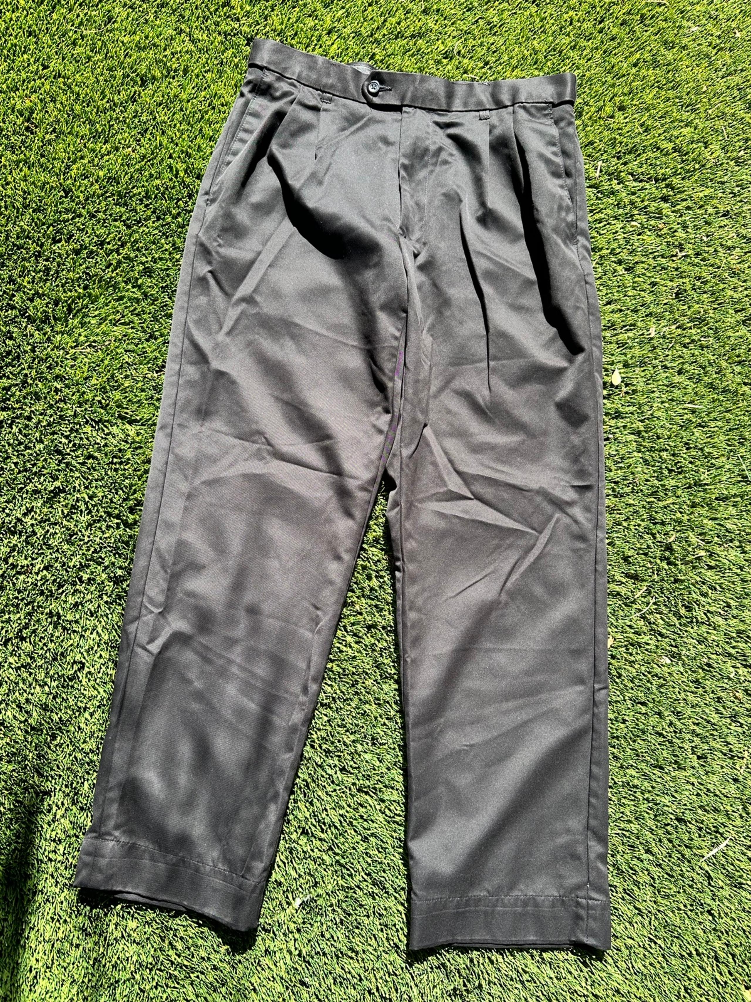 George Mens Black Khaki Pants size 32/30