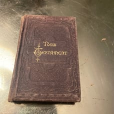 Vintage New Testament Bible Circa 1889