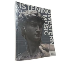 Listening to Western Music Eighth Edition Sealed Loose Leaf Craig Wright 8th NEW