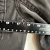 Abercrombie and Fitch Sentinel Jacket XL Distressed Vintage 90s Dark Gray Black