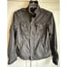 Abercrombie and Fitch Sentinel Jacket XL Distressed Vintage 90s Dark Gray Black