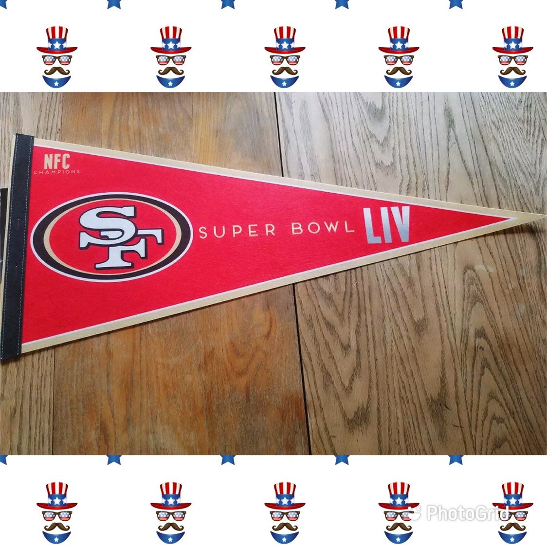 Super Bowl 54 San Francisco 49ers 12x30