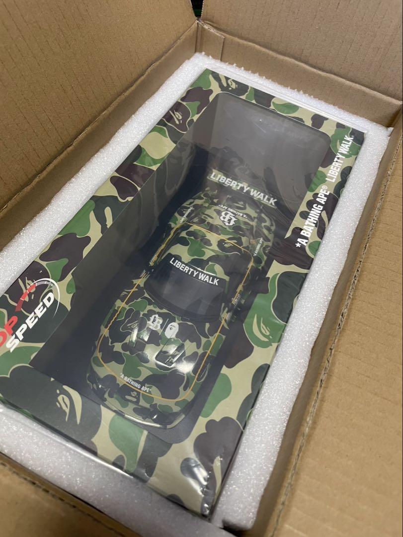 A BATHING APE BAPE x LBWK MINI GT ABC CAMO FD RX7 1/64 MODEL